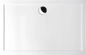 POLYSAN - KARIA sprchová vanička z liateho mramoru, obdĺžnik 110x80cm, biela 46511