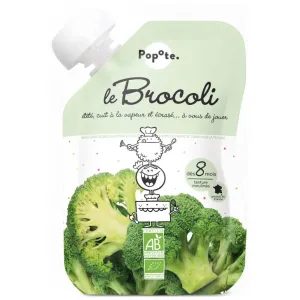 POPOTE Zeleninová kapsička brokolica od 8. mesiaca BIO 120 g