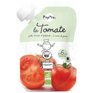 POPOTE Zeleninová kapsička paradajka od 6. mesiaca BIO 120 g