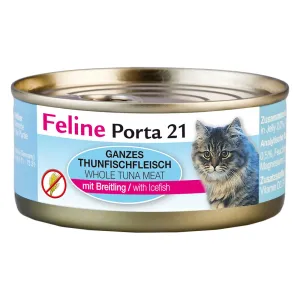 Feline Porta 21, 6 x 156 g - Tuniak so šprotami