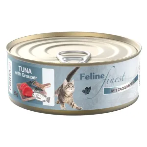 Feline Finest 85 g - tuniak s kanicou