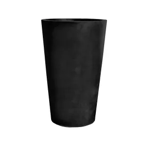 Kvetináč Belle, farba čierna, viac veľkostí - PotteryPots Velikost: L - v. 90 cm, ⌀ 60 cm