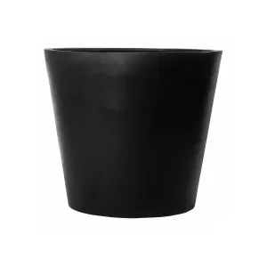 Kvetináč Jumbo Bucket, farba čierna, viac veľkostí - PotteryPots Velikost: L - v. 97 cm, ⌀ 112 cm