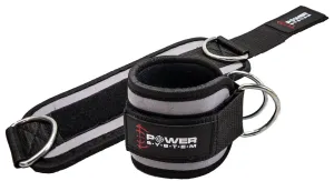 Power System Kotníkový adaptér Ankle Strap Gym Babe, šedá 2 ks #8727191