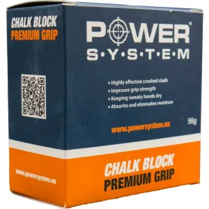 Power System Magnézium v tvare kocky GYM CHALK BLOCK 56 g