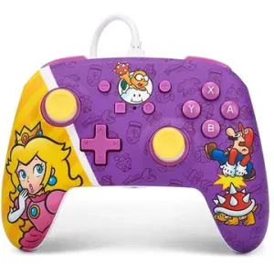 PowerA Enhanced Wired Controller – Nintendo Switch – Princess Peach Battle