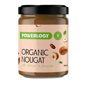Powerlogy Organic Nougat Cream 475 g