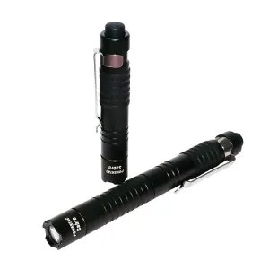 Ceruzkové LED svietidlo Sabre Pen / 239 lm PowerTac® (Farba: Čierna)