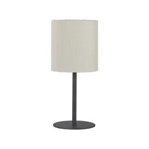 PR Home Vonkajšia stolová lampa Agnar, tmavo sivá / béžová, 57 cm