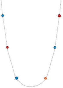 Preciosa Oceľový náhrdelník s hviezdičkami Gemini 7337 00 #3825444