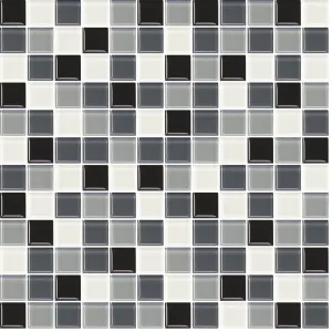 Sklenená mozaika Premium Mosaic šedá 30x30 cm lesk MOS25MIX2