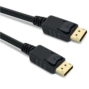 PremiumCord DisplayPort 1.4 prípojný kábel M/M, pozlátené konektory, 1 m