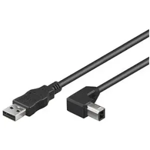 PremiumCord USB 2.0 2 m prepojovací čierny #13875