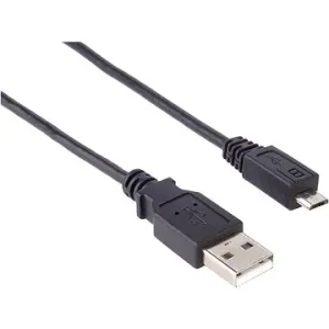 PremiumCord USB 2.0 prepojovací A-B micro 2 m čierny
