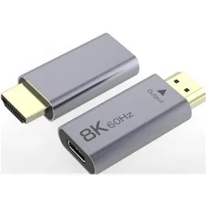 PremiumCord Adaptér USB-C na HDMI rozlišenie obrazu 8K@60Hz,4K@144Hz Aluminium