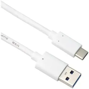 PremiumCord USB-C - USB 3.0 A (USB 3.2 Gen 2, 3A, 10Gbit/s) 1m biely