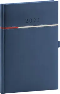 Týždenný diár Tomy 2023, modročervený, 15 × 21 cm