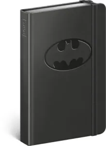 Notes Batman – Logo, linajkovaný, 10,5 x 15,8 cm