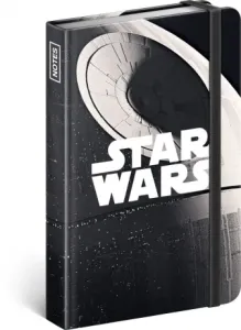 Notes Star Wars – Death Star, linkovaný, 10,5 x 15,8 cm