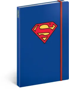 Notes Superman – Symbol, linajkovaný, 13 x 21 cm