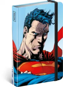 Notes Superman – World Hero, linajkovaný, 10,5 x 15,8 cm