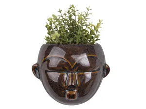 PRESENT TIME Nástenný podstavec na kvetináč Mask