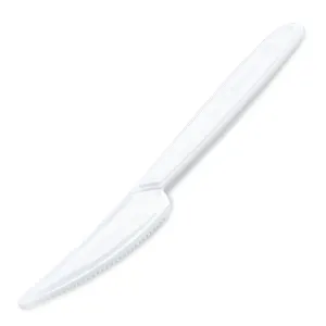 Nožík PP znovu použiteľný biely 18,5cm, 10ks