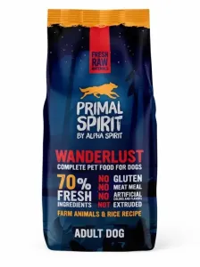 PRIMAL spirit dog 70% wanderlust - 12kg
