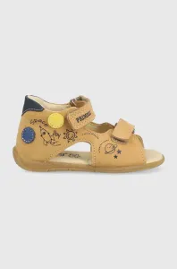 Detské kožené sandále Primigi béžová farba #8947445