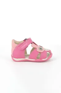 Detské kožené sandále Primigi fialová farba #6878381
