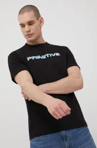 Bavlnené tričko Primitive X Terminator čierna farba, s potlačou #7454951