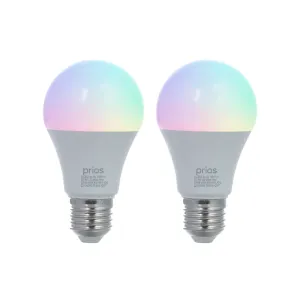 LUUMR Smart LED, 2, E27, A60, 9W, RGBW, CCT, matný, Tuya