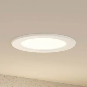 Prios Cadance zapustené LED svietidlo biele 17 cm