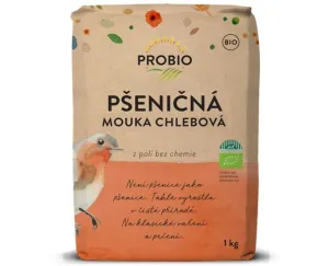 PRO-BIO obchod.spol. s r.o. Múka pšeničná chlebová 1 kg  BIO PROBIO