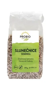 PRO-BIO obchod.spol. s r.o. Slnečnicové semienka  (lúpané) 250 g BIO PROBIO