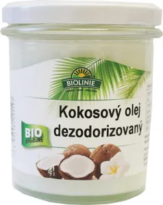 PRO-BIO, obchodní společnost s r.o. BIOLINIE kokosový olej dezodorizovaný BIO 240 g