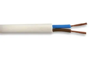Pro Elec Pel01040 Cable H03Vv-F2 2182Y 0.75Mm White 100M