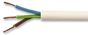 Pro Elec Pel01079 Cable H05Vv-F3 3183Y 1.00Mm White 100M