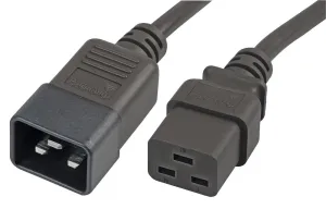 Pro Elec Pel01252 Power Cord, Iec 60320 C20-C19, 5M