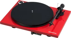 Pro-Ject Essential III HP + OM 10 High Gloss Red