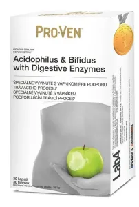 PRO-VEN Acidophilus & bifidus s digestívnymi enzýmami 30 kapsúl