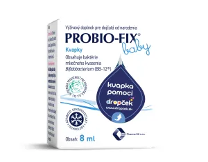 PROBIO-FIX baby na podporu imunity a správneho trávenia, kvapky 1x8 ml