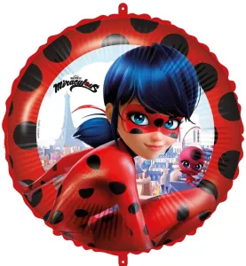 Procos Fóliový balón - Miraculous Ladybug kruh 46 cm #5716264