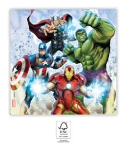 Procos Servítky Marvel - Avengers 33 x 33 cm 20 ks #5716603