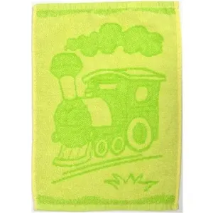 Profod detský uterák Bebé vláčik zelený 30 × 50 cm