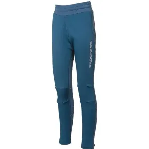PROGRESS DT COOLIO PANTS Detské zimné elastické nohavice, modrá, veľkosť #454243