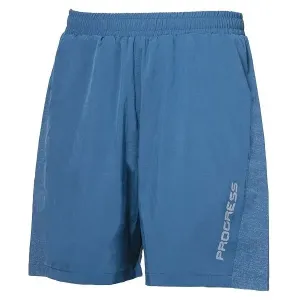 PROGRESS VOLCAN Pánske športové šortky, modrá, veľkosť #6187885