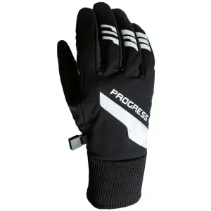 PROGRESS XC GLOVES Zimné zateplené bežkárske rukavice, čierna, veľkosť #454395