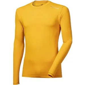 PROGRESS 46DACC4 CC TDR 46DA Pánske funkčné tričko s dlhým rukávom, žltá, veľkosť #6232224