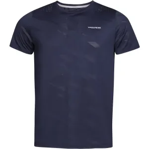 PROGRESS ATHLETE Pánske športové tričko, tmavo modrá, veľkosť #9460956
